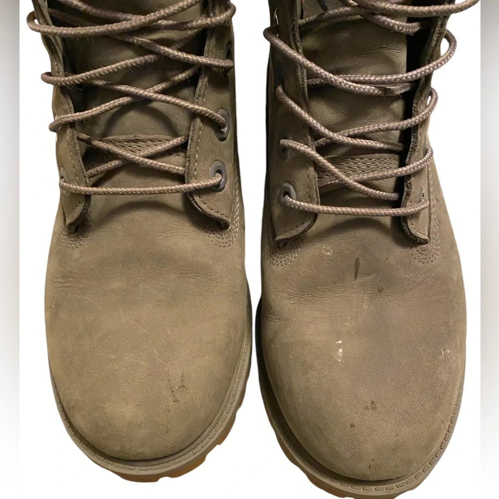 Timberland Primaloft Olive Green 6inch Premium Boots - Picture 3 of 7